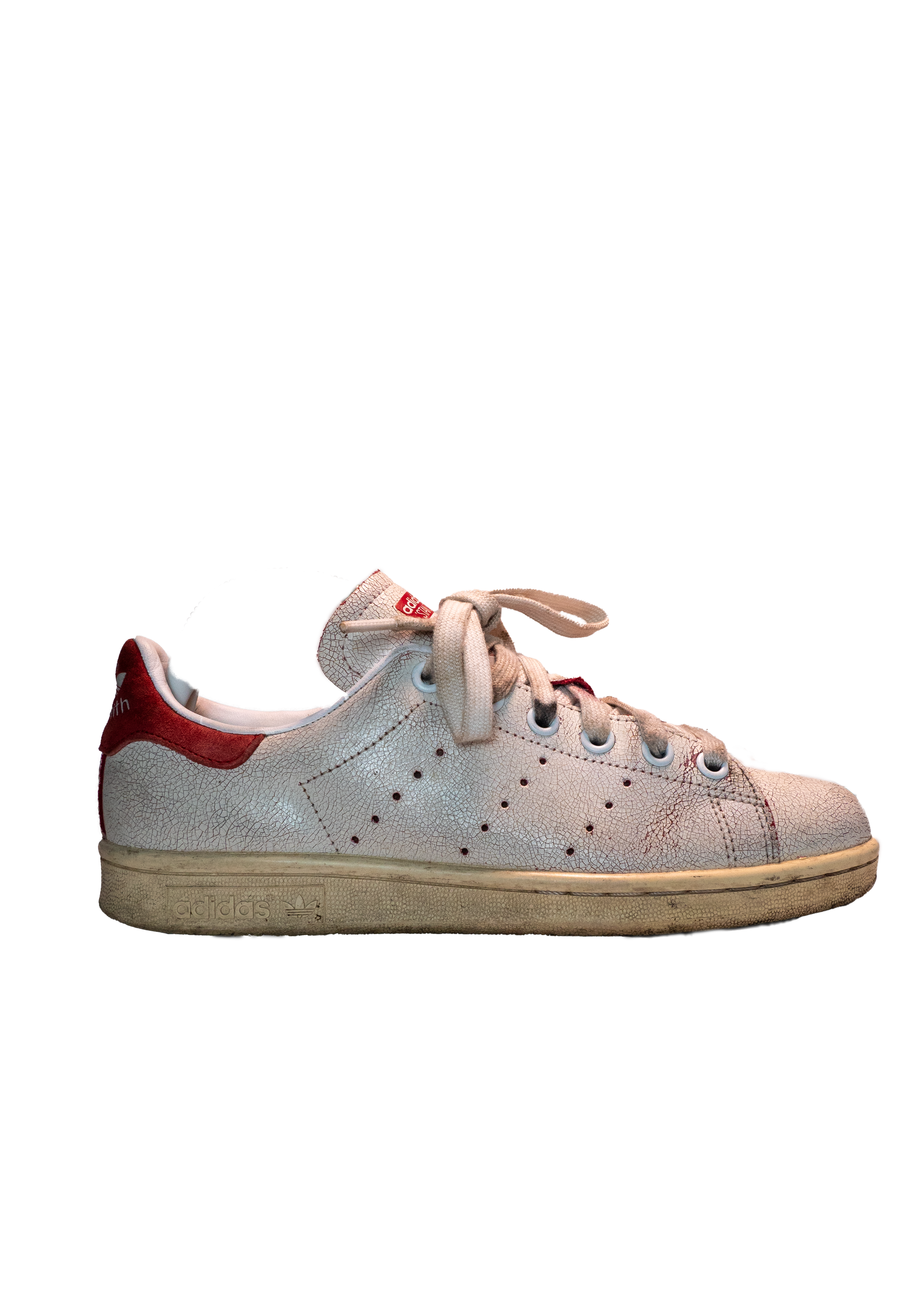 Stan Smith Red Cracked Leather