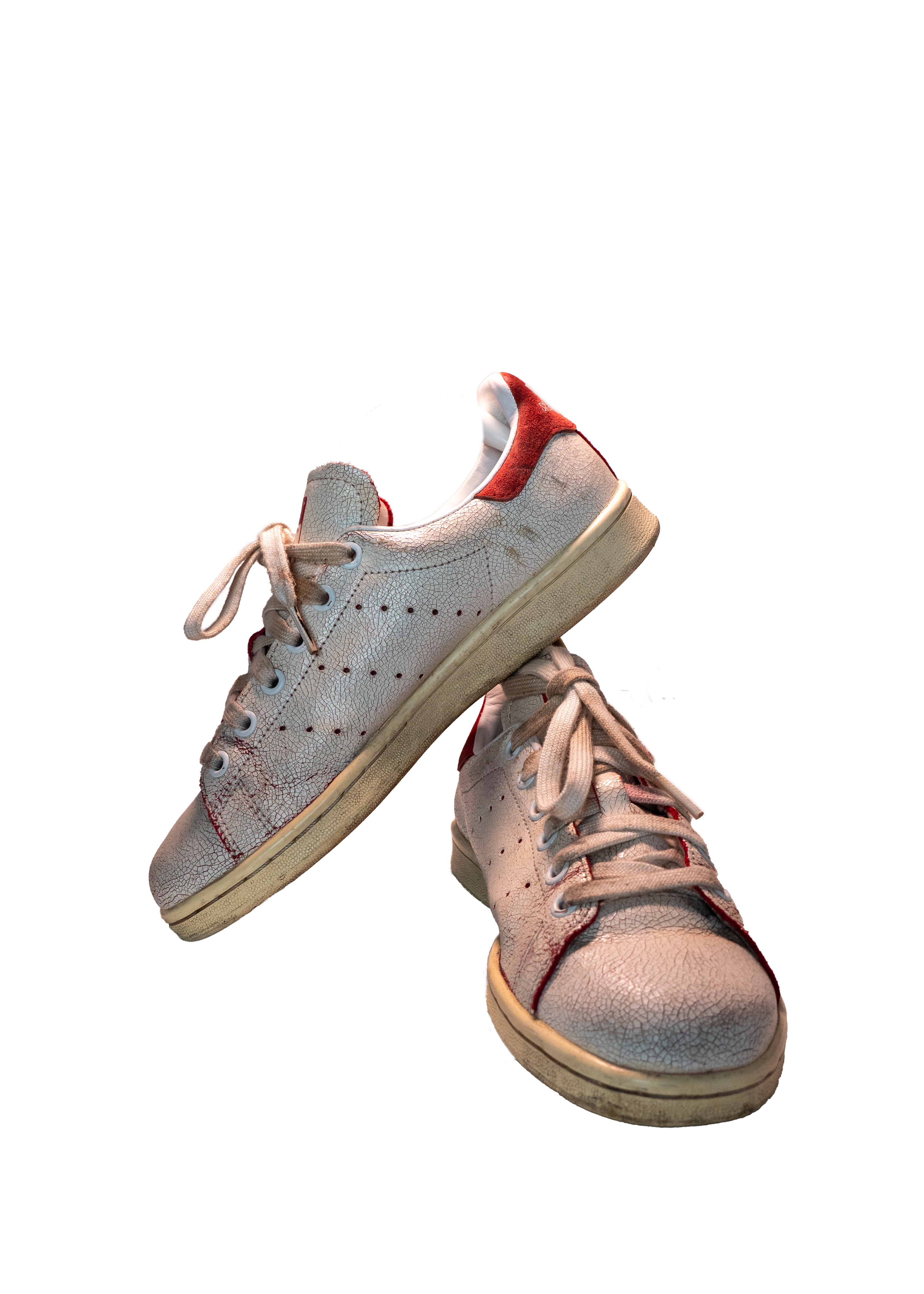 Stan Smith Red Cracked Leather
