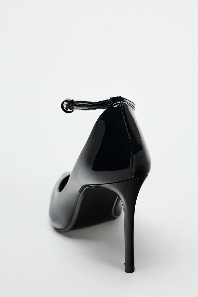 Heels with ankle strap