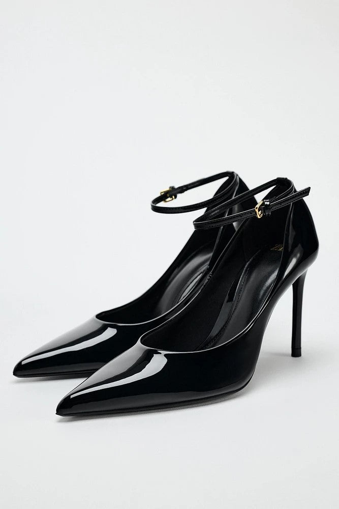 Heels with ankle strap