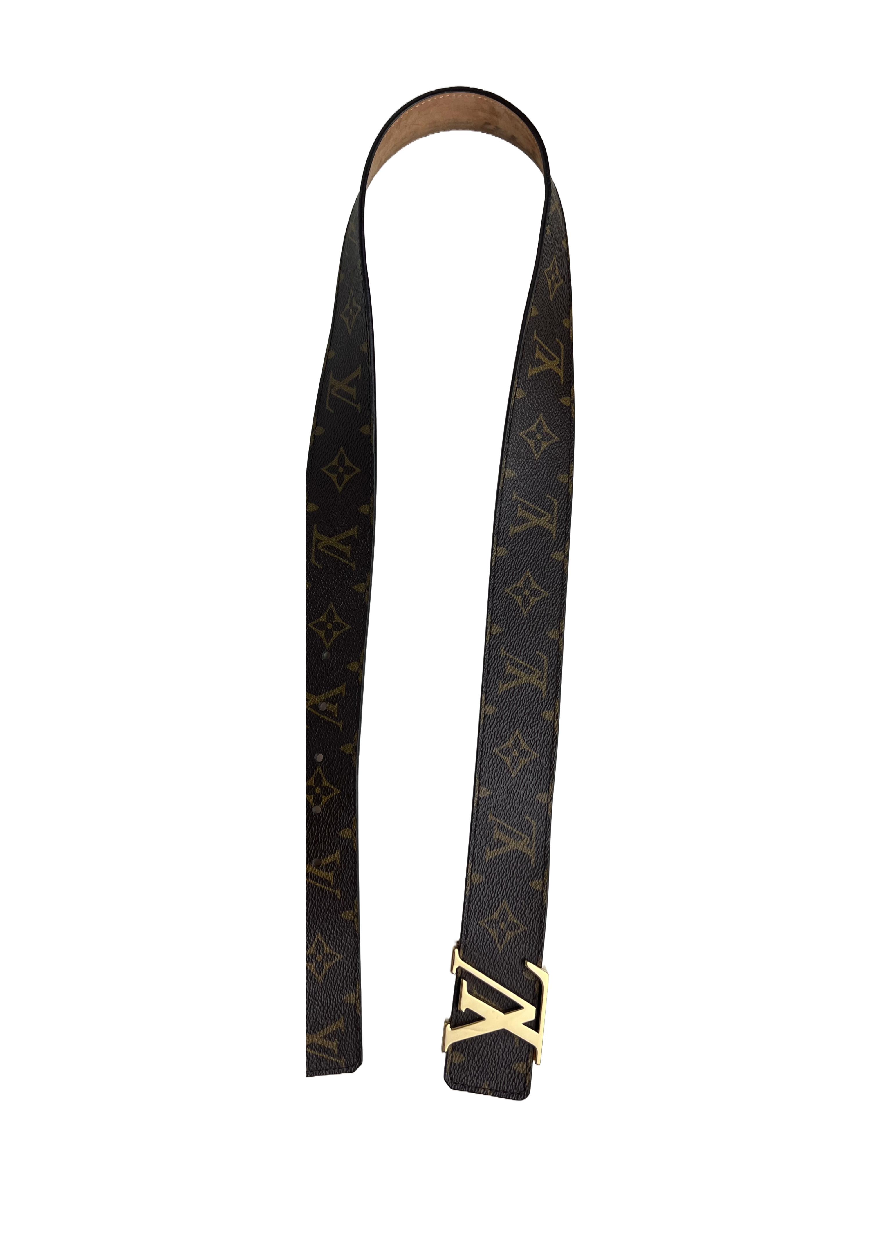 LV Initiales Gürtel Monogram Canvas