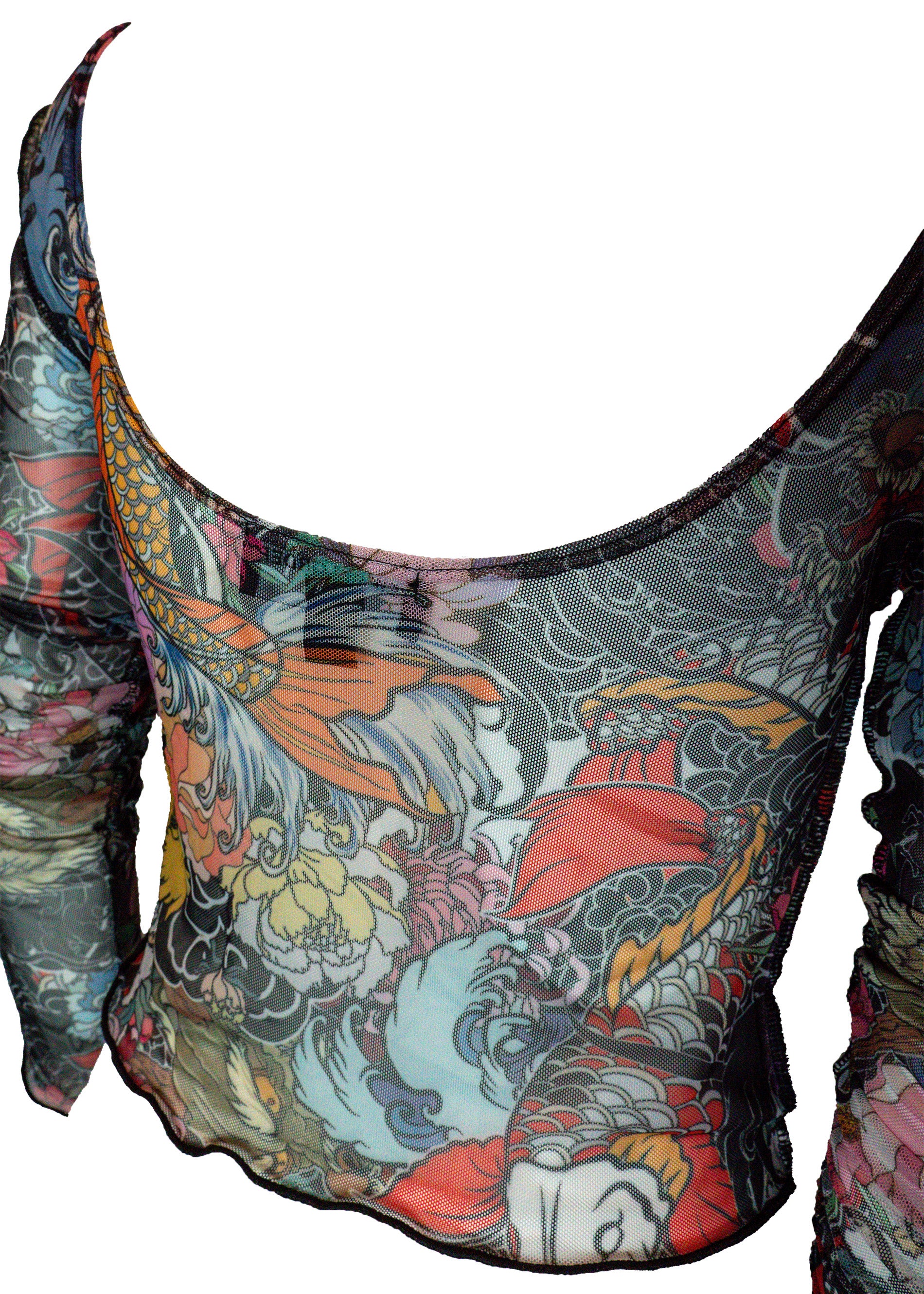 Transparentes Top